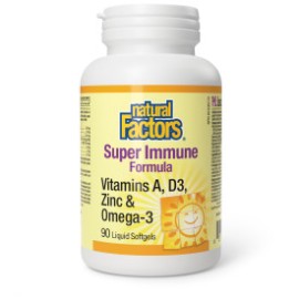 Natural Factors Super Immune Formula Liquid Softgels 90's