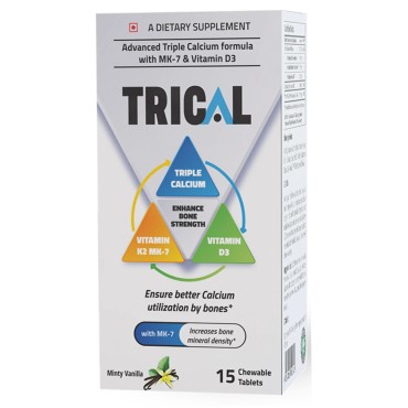 Trical Chewable Tablets 15's