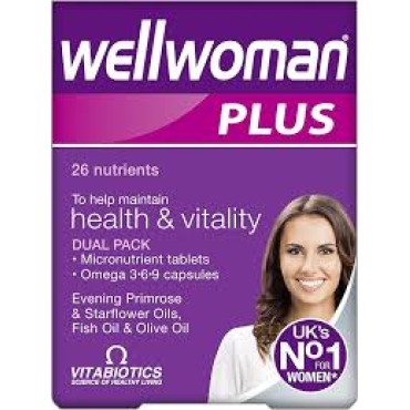 Wellwoman Plus Omega 3-6-9 56's