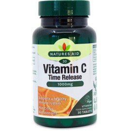 Nature's Aid Vitamin C 1000mg Time Release (With Citrus Bioflavonoids) 30's