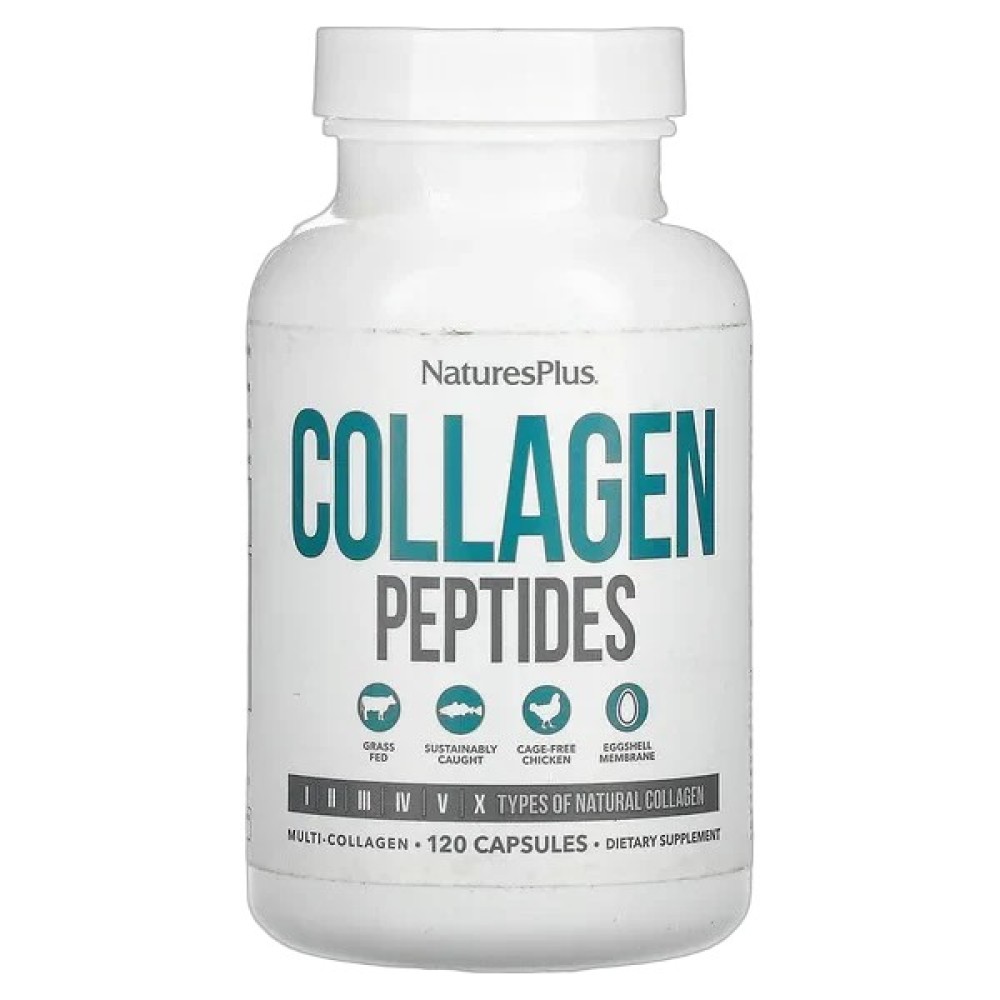 NaturesPlus Collagen Peptides Caps 120s