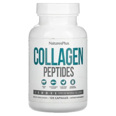 NaturesPlus Collagen Peptides Caps 120s