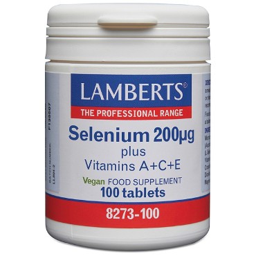 Lamberts Selenium + A + C + E Tablets 100's