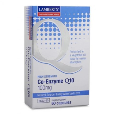 Lamberts Co-Enzyme Q 10 100mg 60's