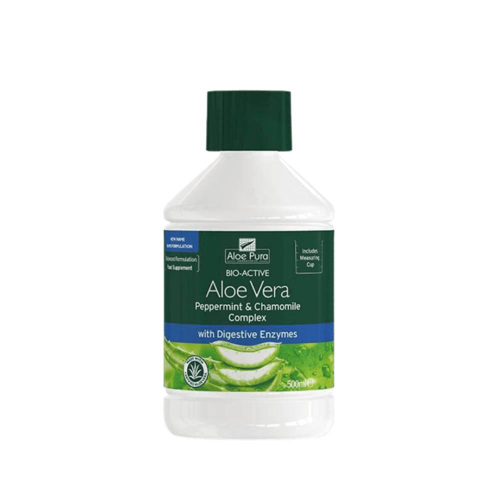 OPTIMA Aloe Pura Aloe Vera Digestive Enzymes Juice 500Ml