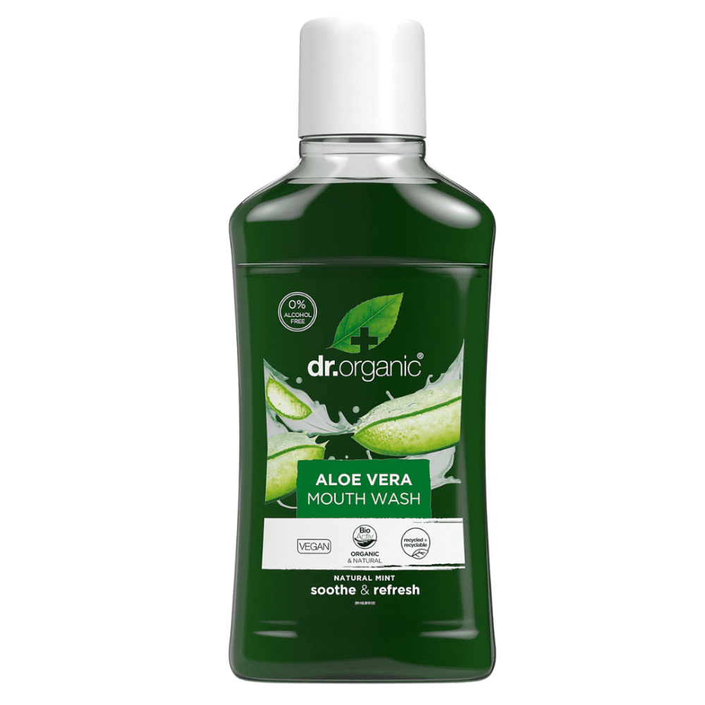 Dr Organic Aloe Vera Mouth Wash 500Ml