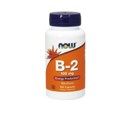 NOW Vitamin B2 Riboflavin100Mg Caps 100's