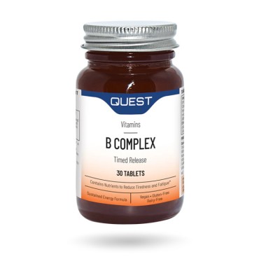 Quest Mega B100 Timed Release - High Potency Vit B Complex 30's
