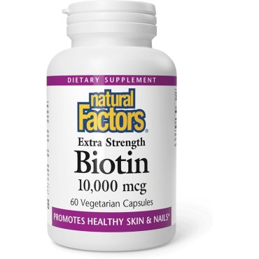 Natural Factors Biotin 10000mcg Capsules 60's