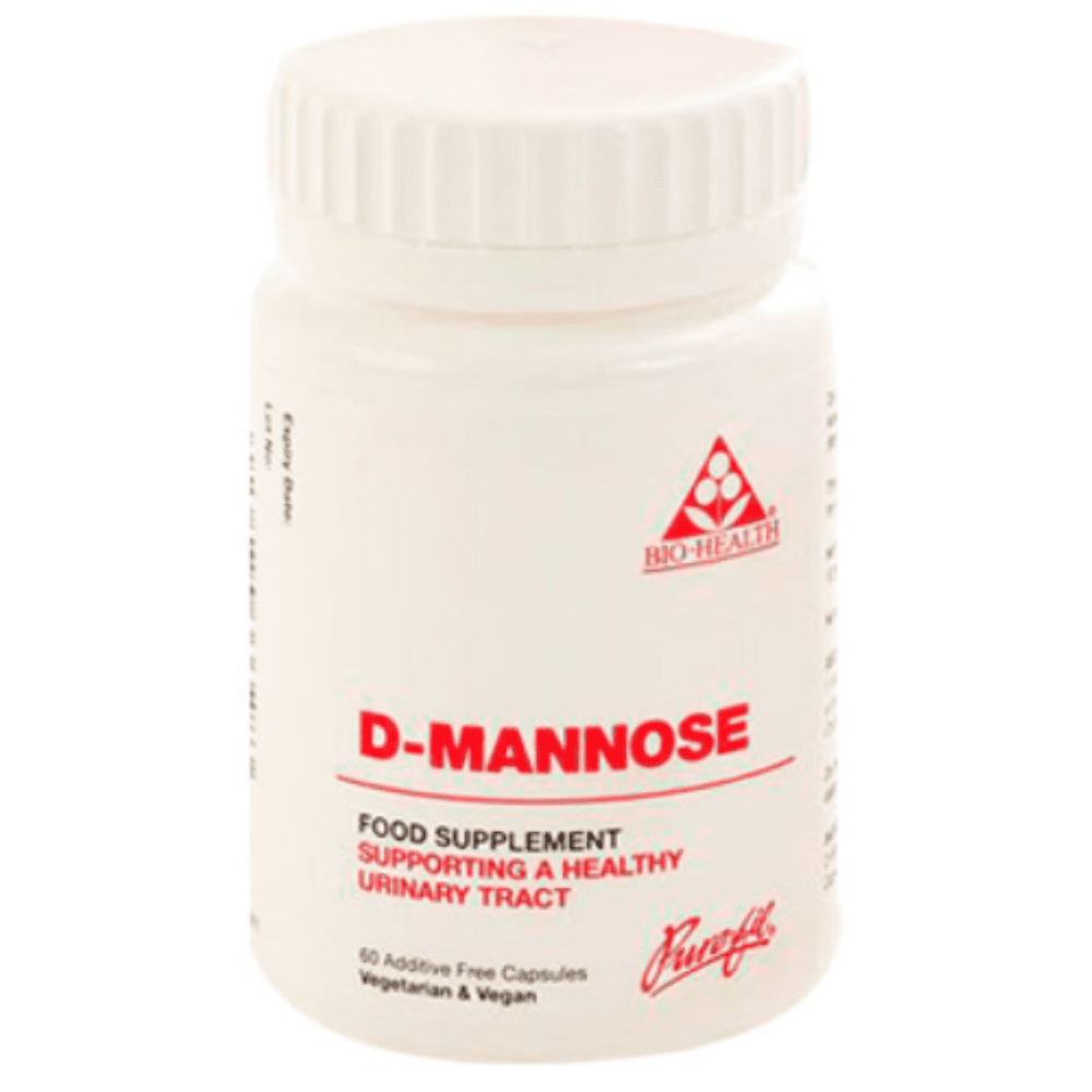 BIO-HEALTH D-Mannose Vcaps 60's
