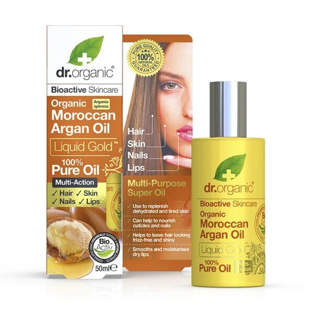 Dr Organic Moroccan Argan Oil Pure Oil 50Ml