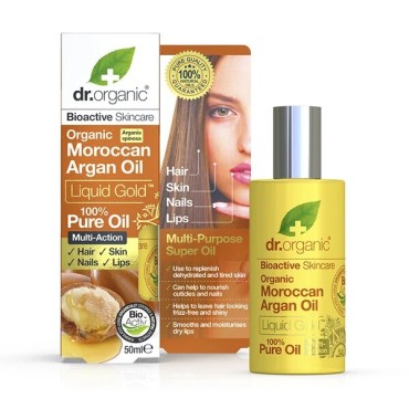 Dr Organic Moroccan Argan Oil Pure Oil 50Ml