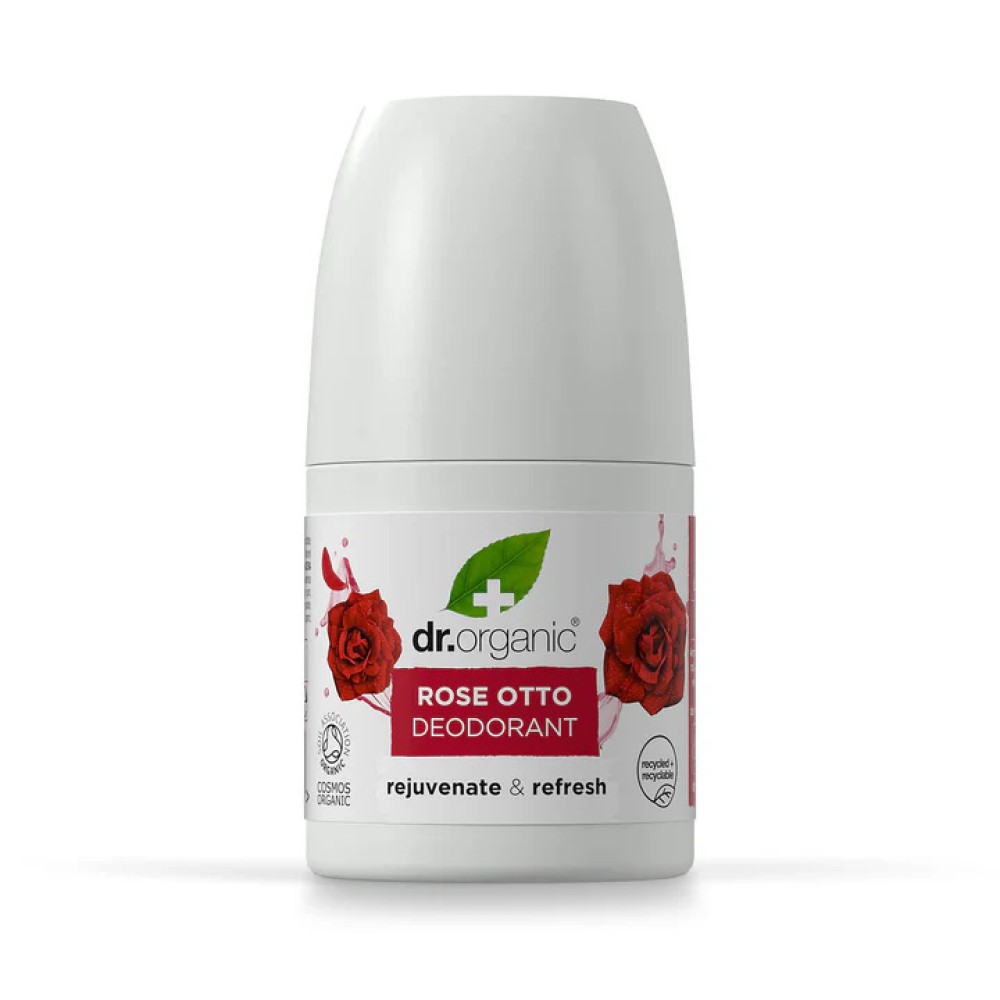 Dr Organic Rose Otto Deodorant 50Ml