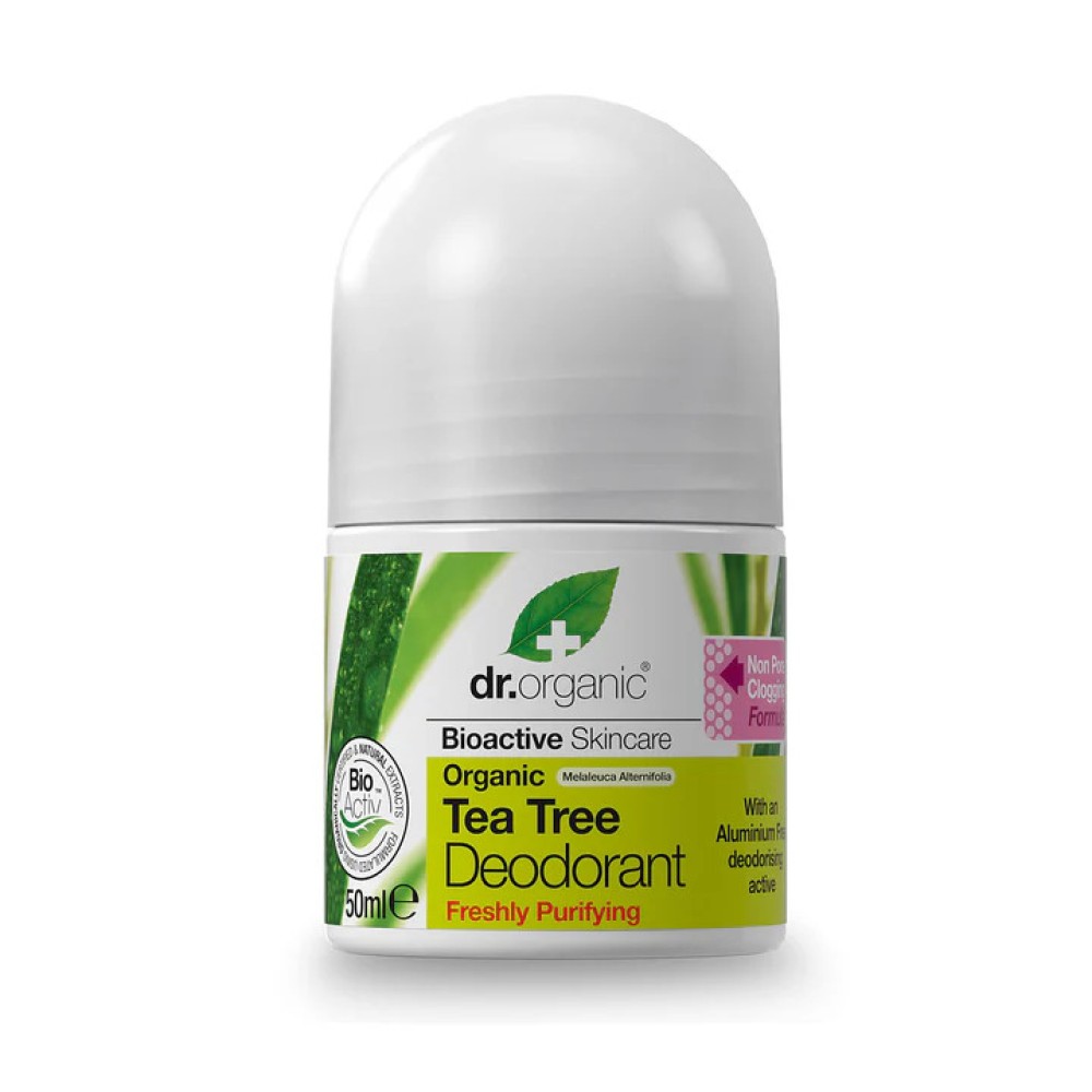 Dr Organic Tea Tree Deodorant 50Ml