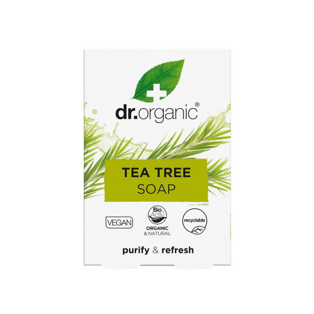 Dr Organic Tea Tree Soap 100G