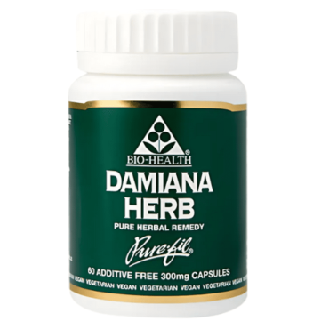 BIO-HEALTH Damiana Herb Caps 60's