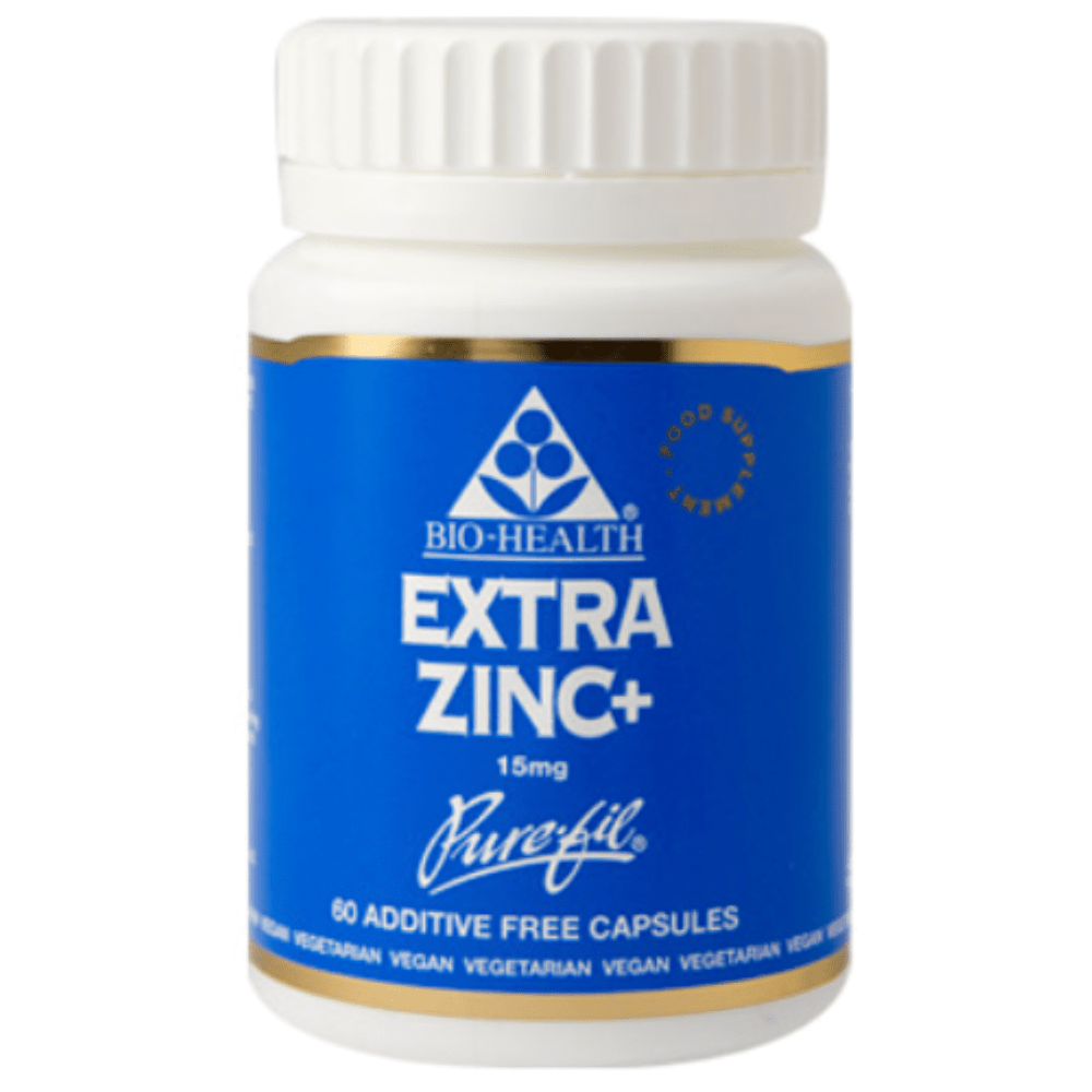 BIO-HEALTH Extra Zinc 15mg 60's