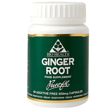 BIO-HEALTH Ginger Root Caps 60's