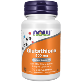 NOW Gluthathione 500Mg 30's