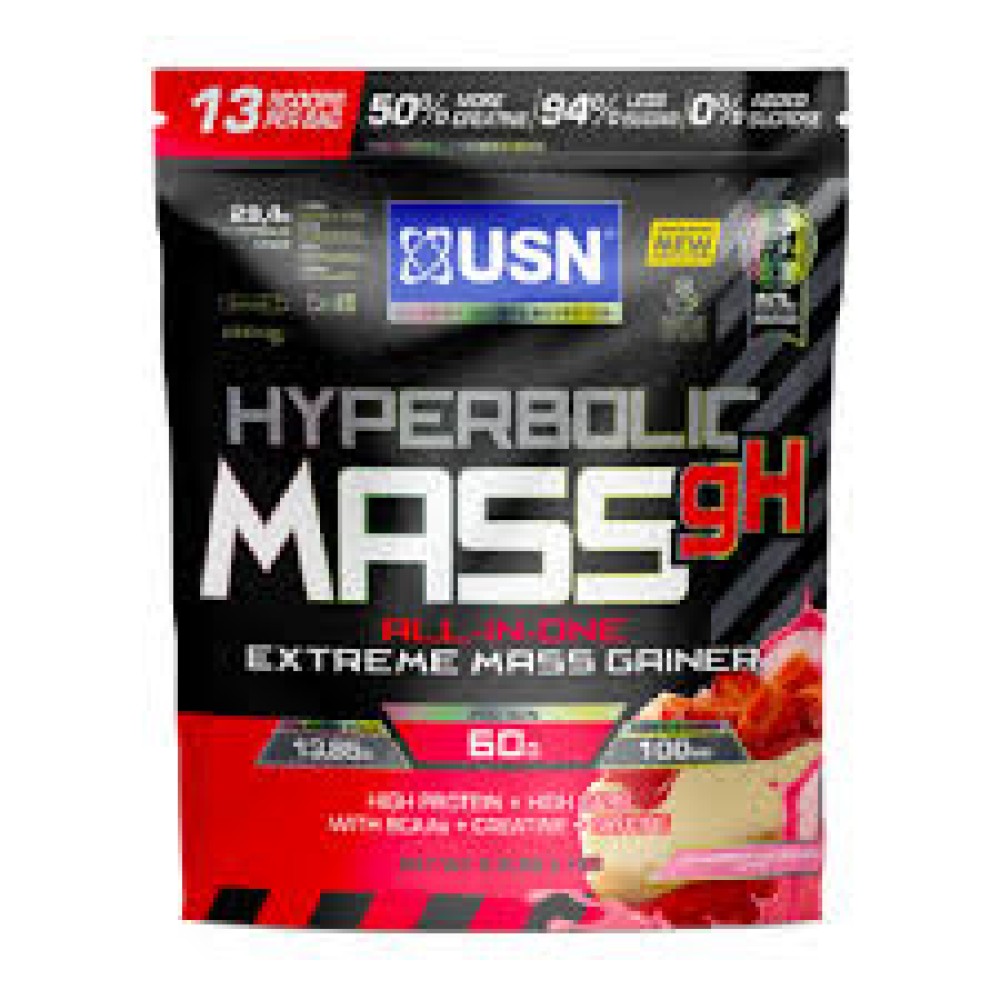 USN Hyperbolic Mass gH Strawberry Cheesecake 1Kg