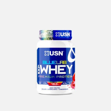 USN BlueLab 100% Premium Whey Strawberry 908g