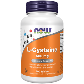 NOW L-Cysteine 500 mg Tablets 100's