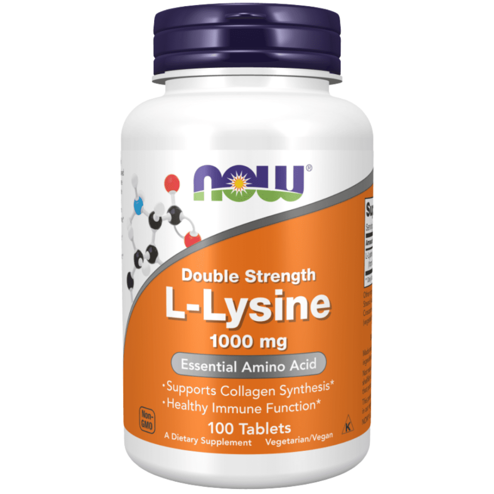 NOW L-Lysine 1000mg tabs 100's