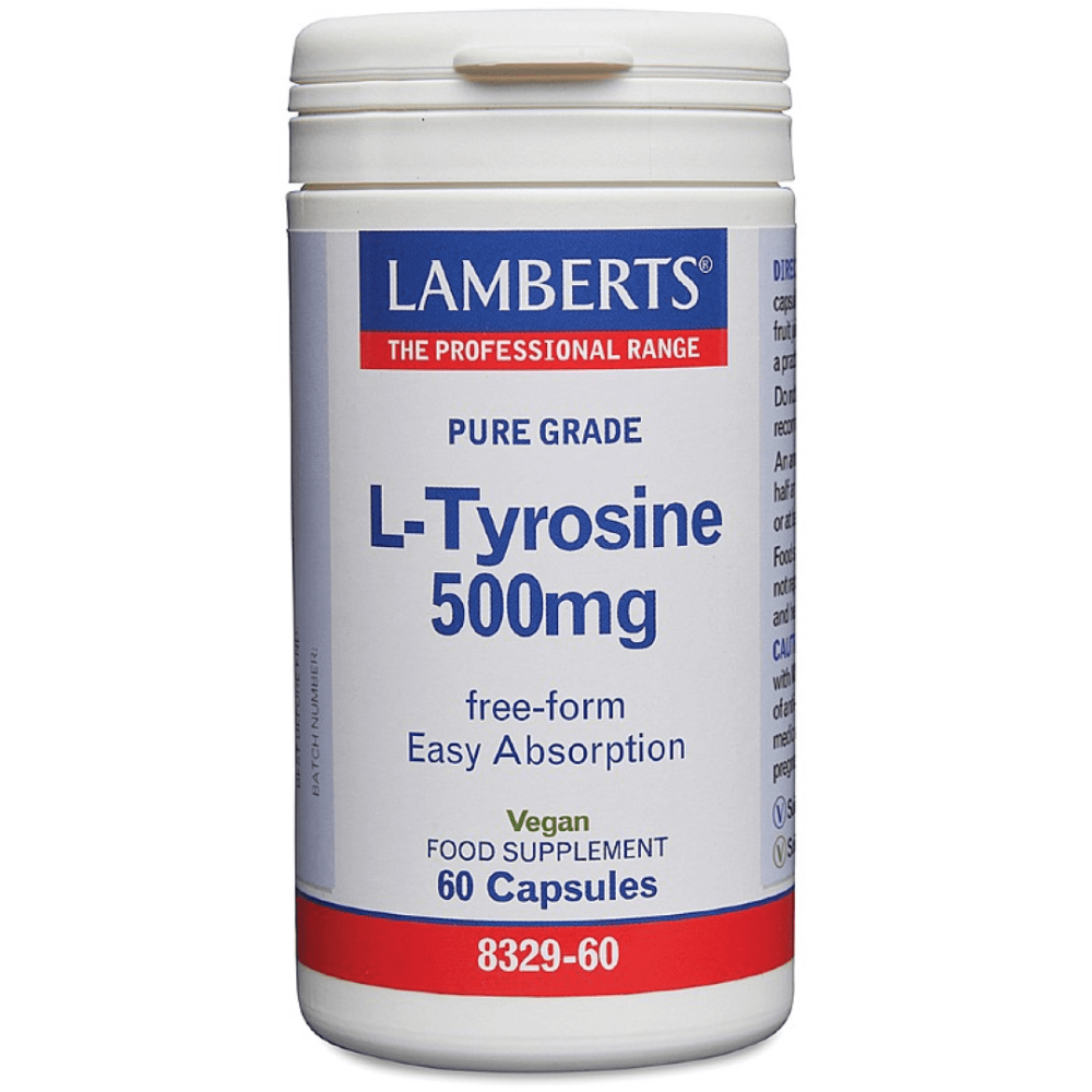 Lamberts L-Tyrosine 500mg 60's