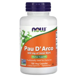 NOW Pau D'Arco 500Mg 100 Caps