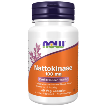 NOW Nattokinase 100mg Vcaps 60's