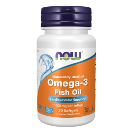NOW Omega 3 Soft gels 1000mg 30's