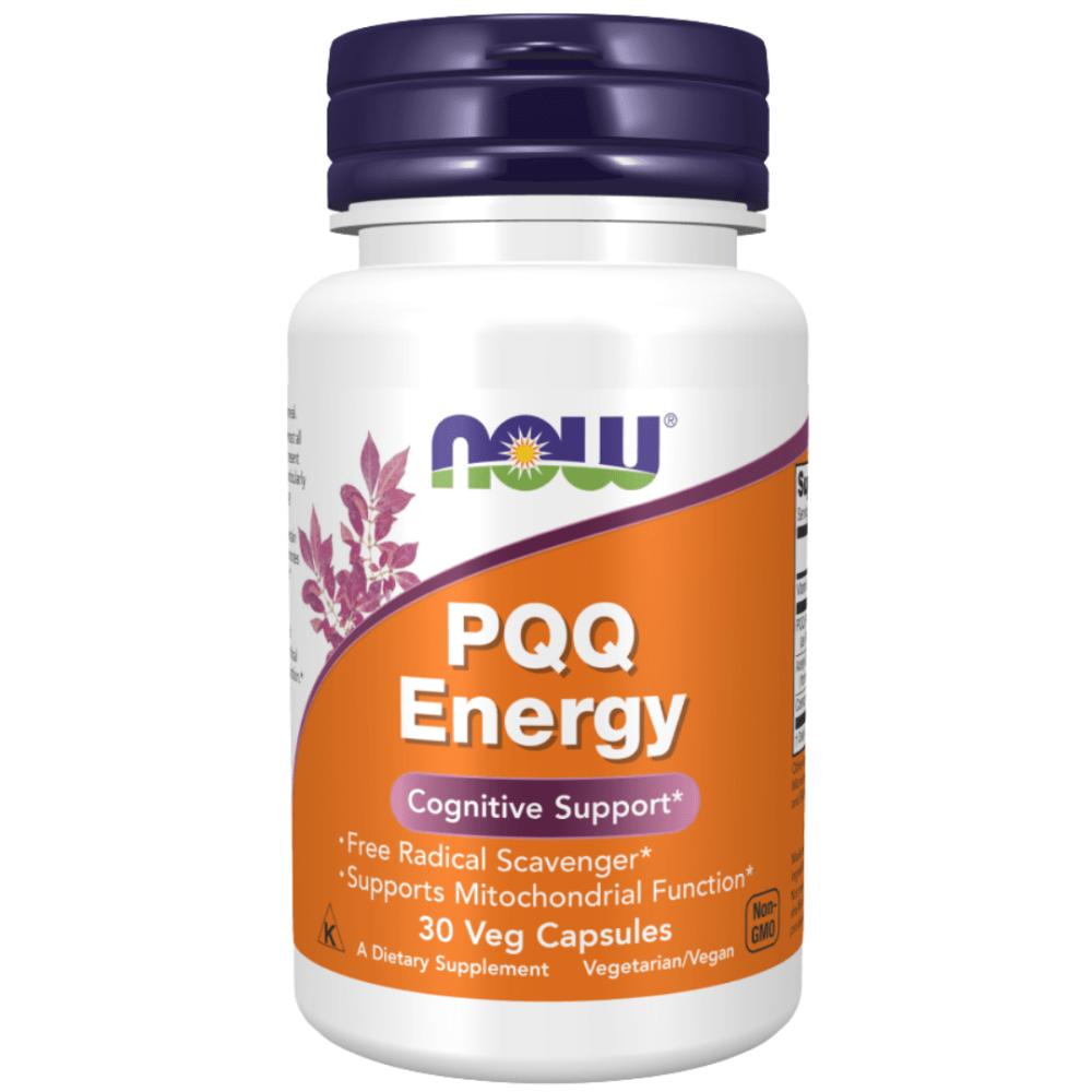 NOW PQQ Energy 20Mg Plus Vcaps 30’s