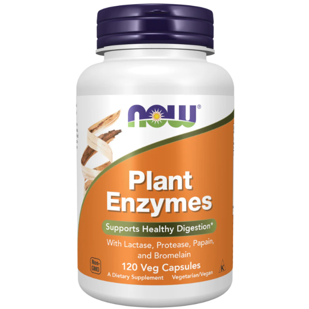 NOW Plant Enzymes Caps 120's