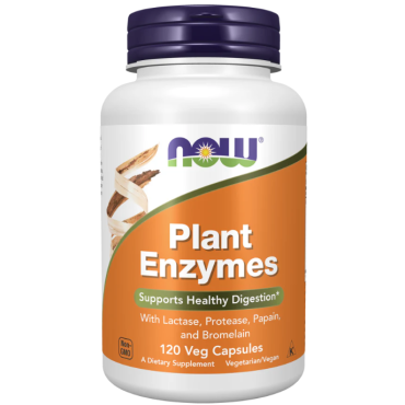NOW Plant Enzymes Caps 120's