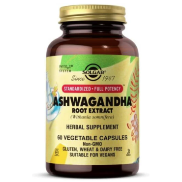 Solgar Ashwagandha Root Extract 300mg Vcaps 60's