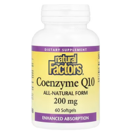 Natural Factors CoQ10 200mg SG 60's