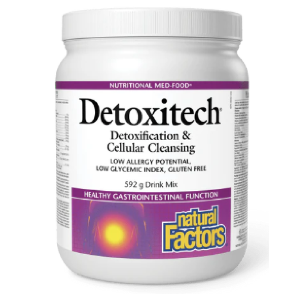 Natural Factors Detoxitech Drink Mix Powder 592g