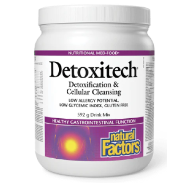 Natural Factors Detoxitech Drink Mix Powder 592g