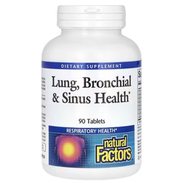 Natural Factors Lung,Bronchial & Sinus Tabs 90's