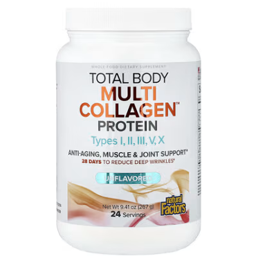 Natural Factors Multi Collagen Protein Powder 267 G
