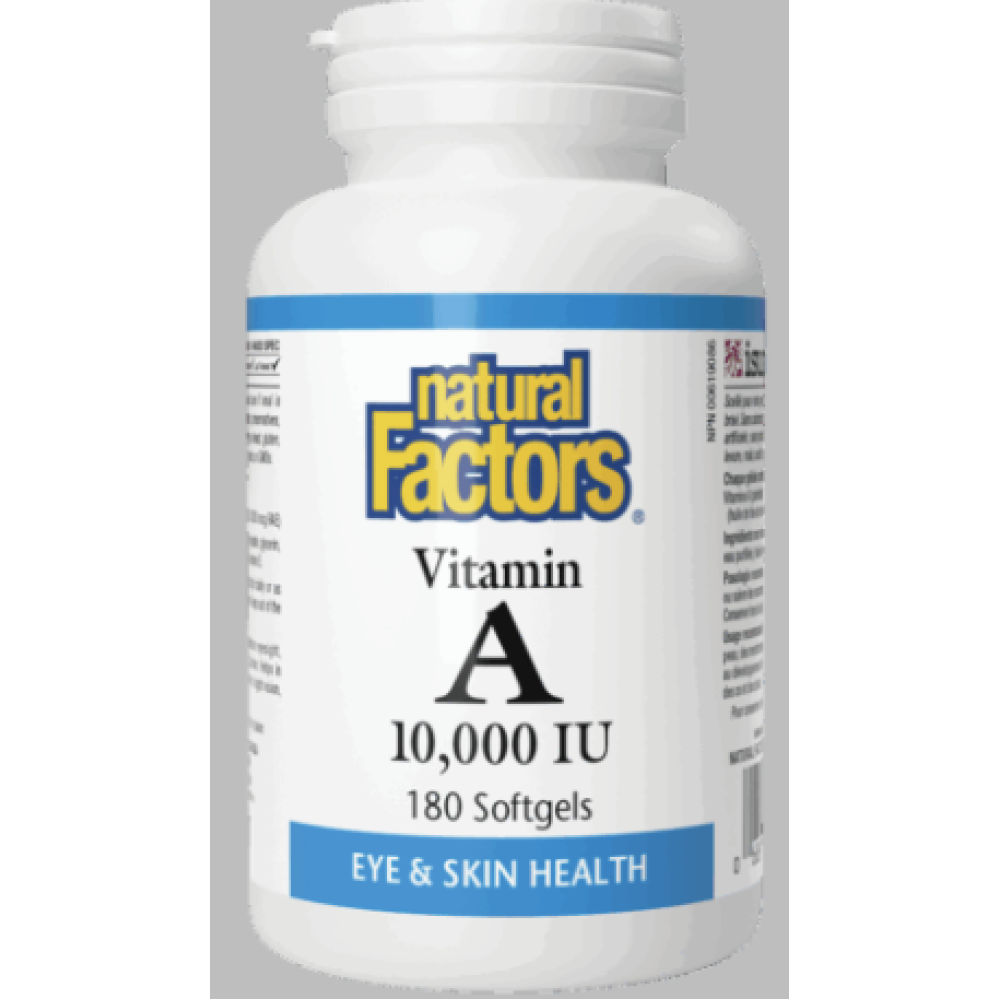 Natural Factors Vitamin A 180's