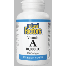 Natural Factors Vitamin A 180's