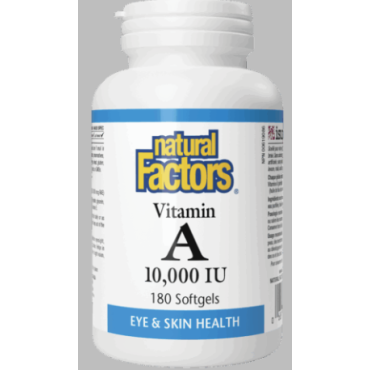 Natural Factors Vitamin A 180's