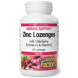 Natural Factors Zinc Lozenges 90's