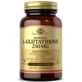Solgar Glutathione 250mg Vegetable Capsules 30's