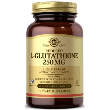Solgar Glutathione 250mg Vegetable Capsules 30's