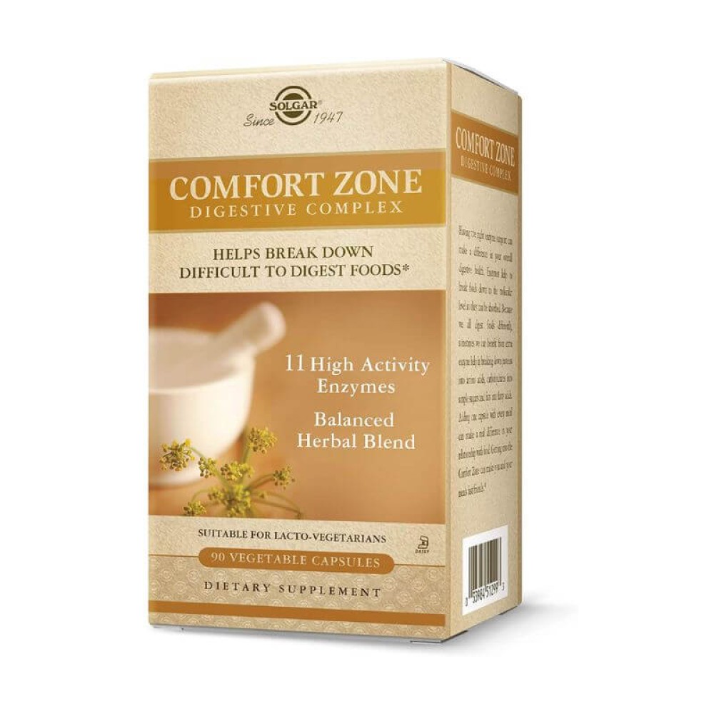 Solgar Comfort Zone Digestive Complex Vcaps 90's