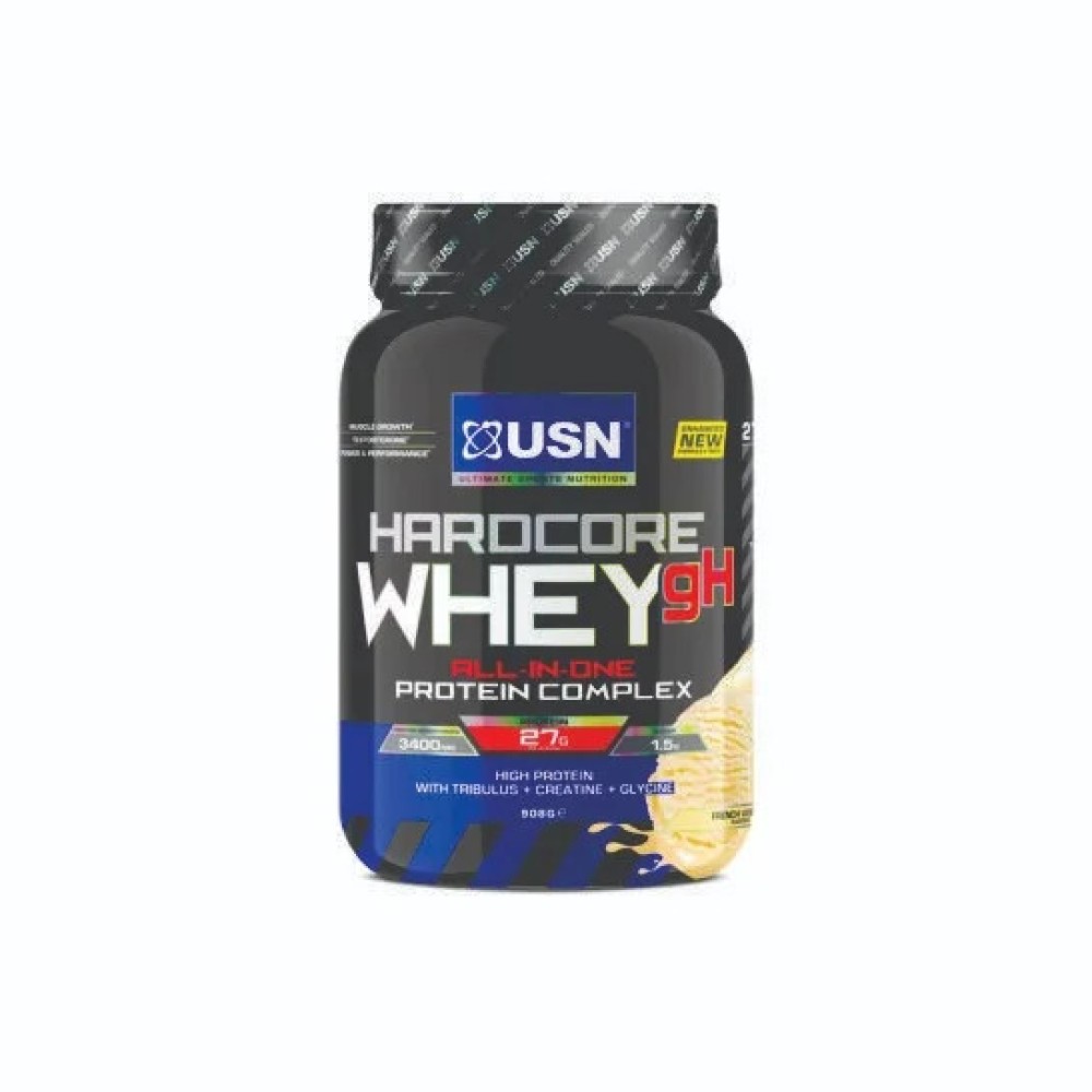 USN Hardcore Whey gH French Vanilla 908g