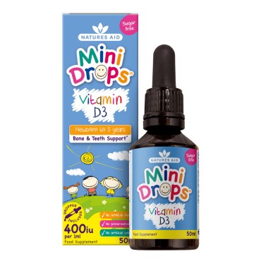 Nature's Aid Vitamin D3 Drops For Infants & Children 50ml