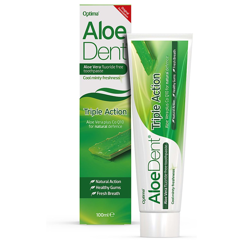 Optima Aloe Dent Triple Action Toothpaste 100ml